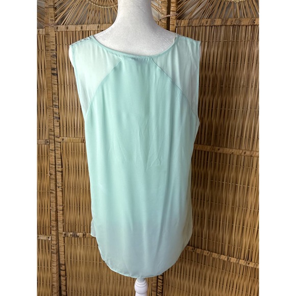 1. State Top Womens‎ Large Sleeveless Sheer Blouse - Picture 3 of 10